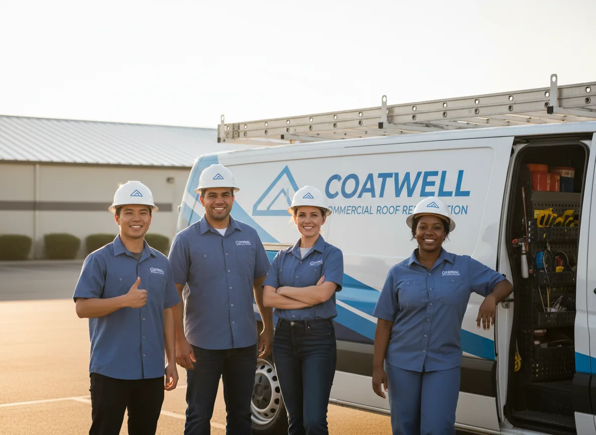 Commercial roof coating company in Neffs, OH